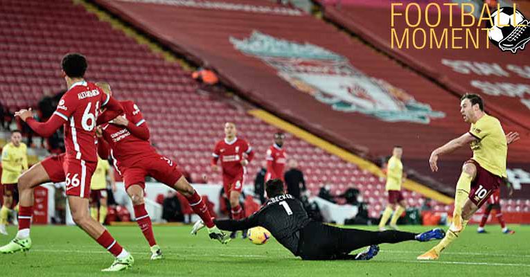 หงส์แดง เปิดบ้านพ่าย เบิร์นลี่ย์ 0-1คารังรั้งอันดับ4